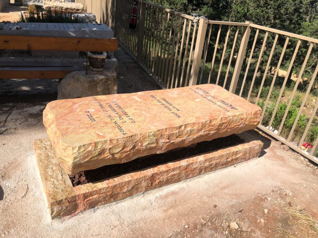 אבן סלייב על גבי מסגרת נראה פראי בתל אביב
